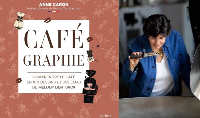 Cafégraphie, le café expliqué par Anne Caron et illustré par Mélody Denturck