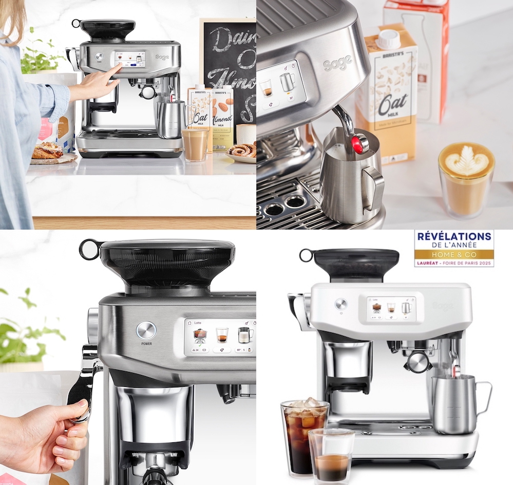 La Sage Barista Touch Impress ajoute l'extraction à froid pour cold brew et expresso