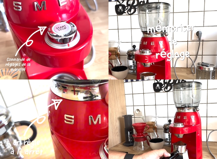 Smeg CGF11 : un corps robuste et des accessoires suffisants