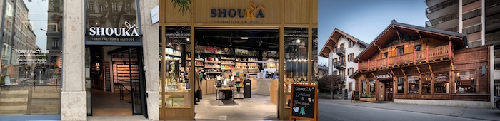 Quelle est la gamme de cafés proposée par Shoukâ ?