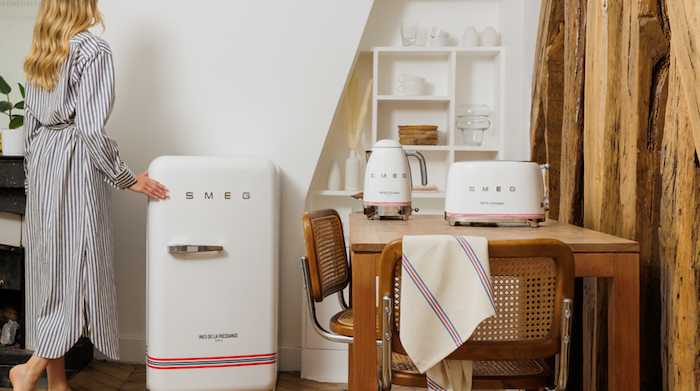 Pas de machine à café Smeg X Ines de la Fressange mais un beau bleu orage