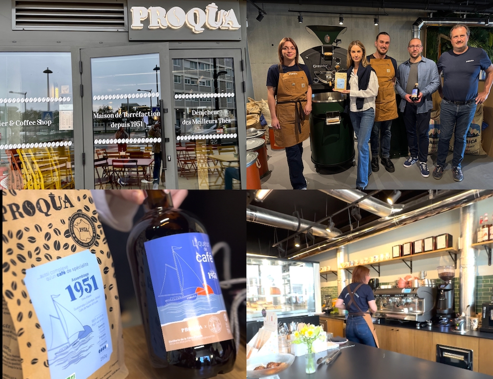 Proqua double les voiles du café de spécialité à Boulogne-sur-Mer 