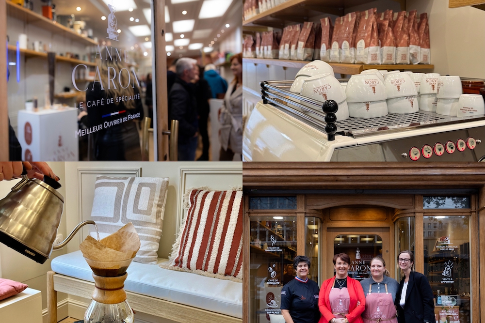 Dans sa nouvelle boutique, Anne Caron imagine Le Havre idéal pour son café de spécialité