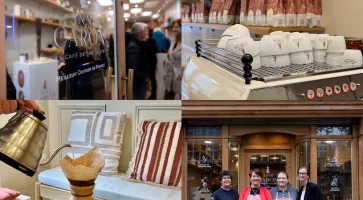 Dans sa nouvelle boutique, Anne Caron imagine Le Havre idéal pour son café de spécialité