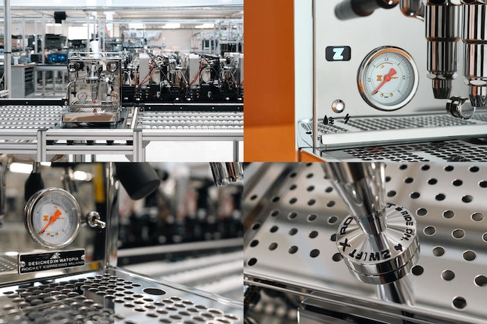 Un design d'acier et d'orange