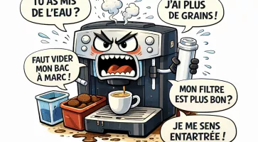 Votre machine à café automatique réclame toujours quelque chose : pourquoi n'est-ce pas si mal ?
