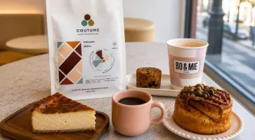Coutume et Bo&Mie font tasse commune autour d'un café du Brésil