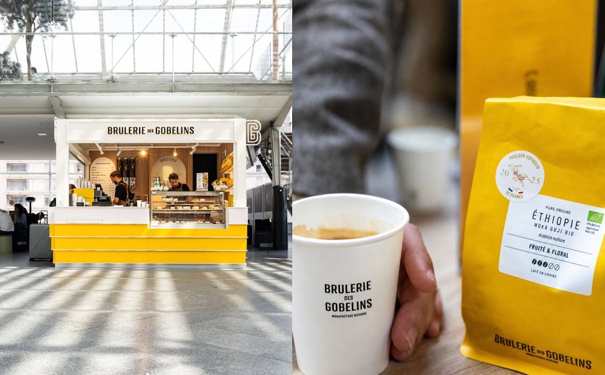 Gare de Lyon : le coffee kiosque de la Brûlerie des Gobelins ouvre la voie au café de spécialité 